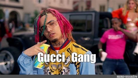 gucci gang benzi edit|gucci gang memes.